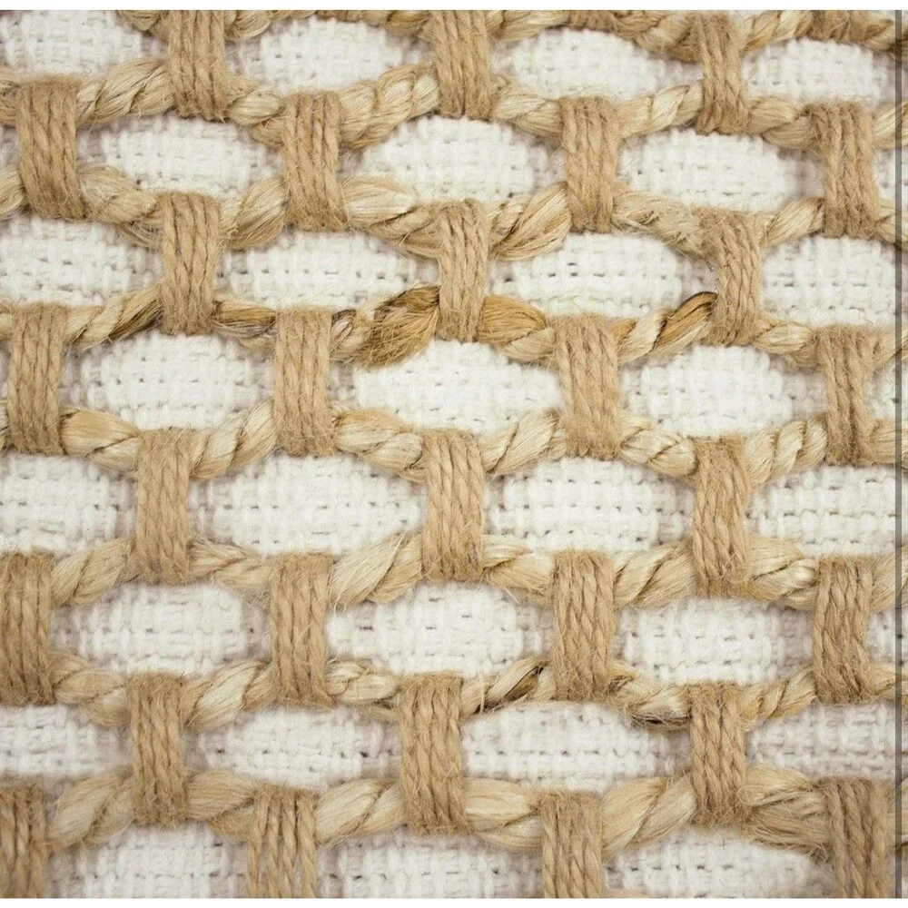 Jada Premium Woven Design, Decorative Throw Pillow COVER Only 12